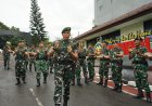PANGDIVIF 1 KOSTRAD MELAKSANAKAN KUNJUNGAN KERJA DI YONARHANUD 1/PBC/1 KOSTRAD